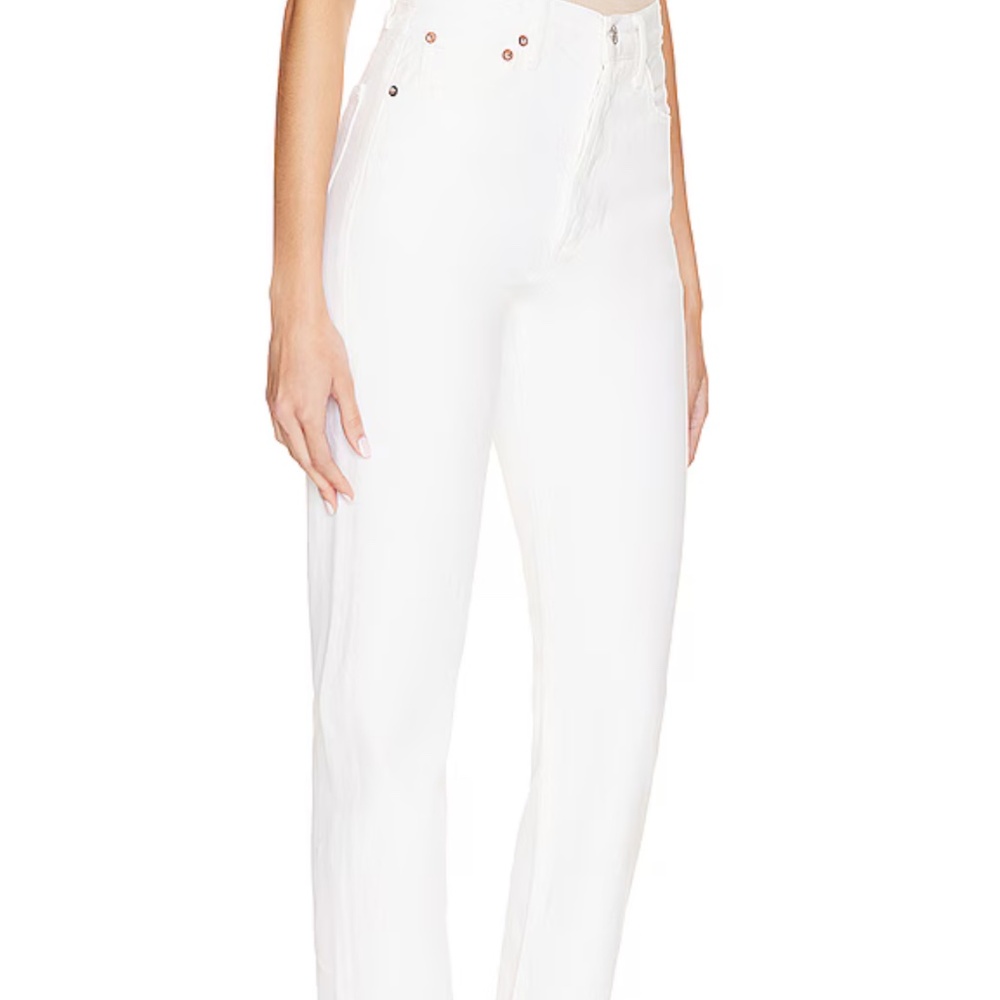 AGOLDE 90's Pinch Waist in Marshmellow